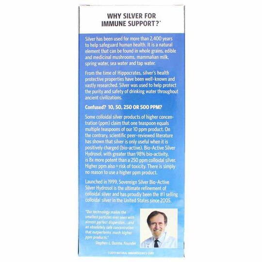 Bio-Active Silver, SVS